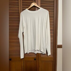 Uniqlo Off-White Long Sleeve Shirt
